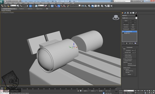 آموزش 3Ds Max : مدل سازی اسلحه – قسمت سوم