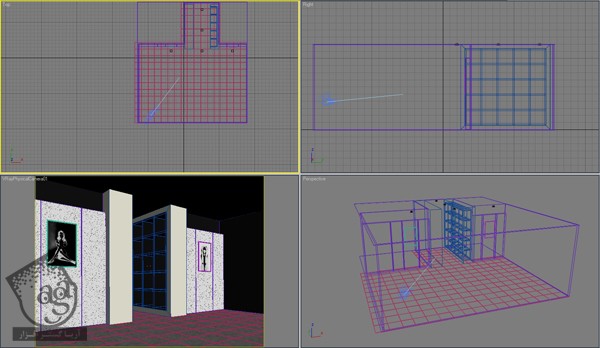 آموزش 3Ds Max : نورپردازی واقعی و خروجی صحنه های داخلی
