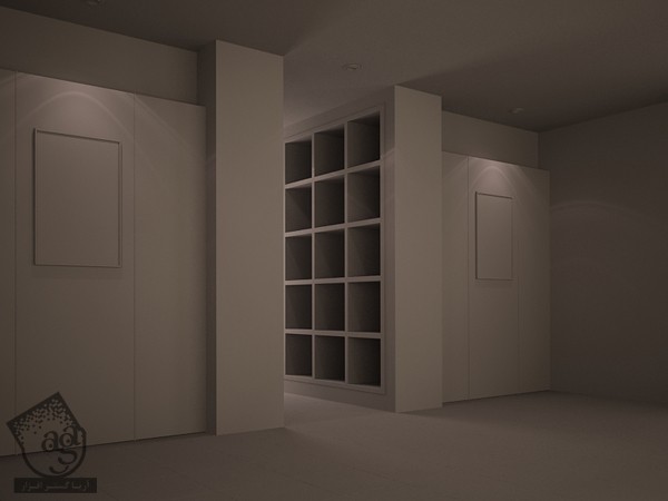 آموزش 3Ds Max : نورپردازی واقعی و خروجی صحنه های داخلی