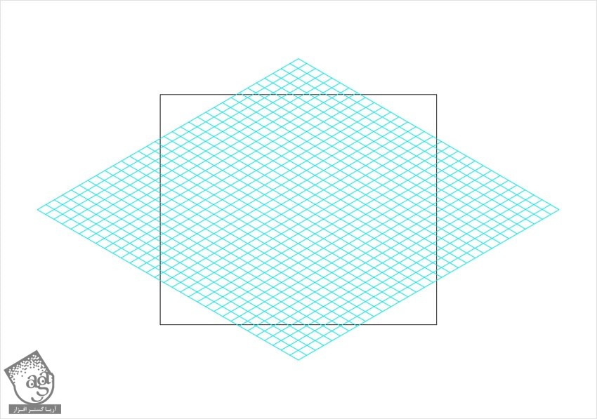 آموزش Illustrator : درست کردن خطوط ایزومتریک
