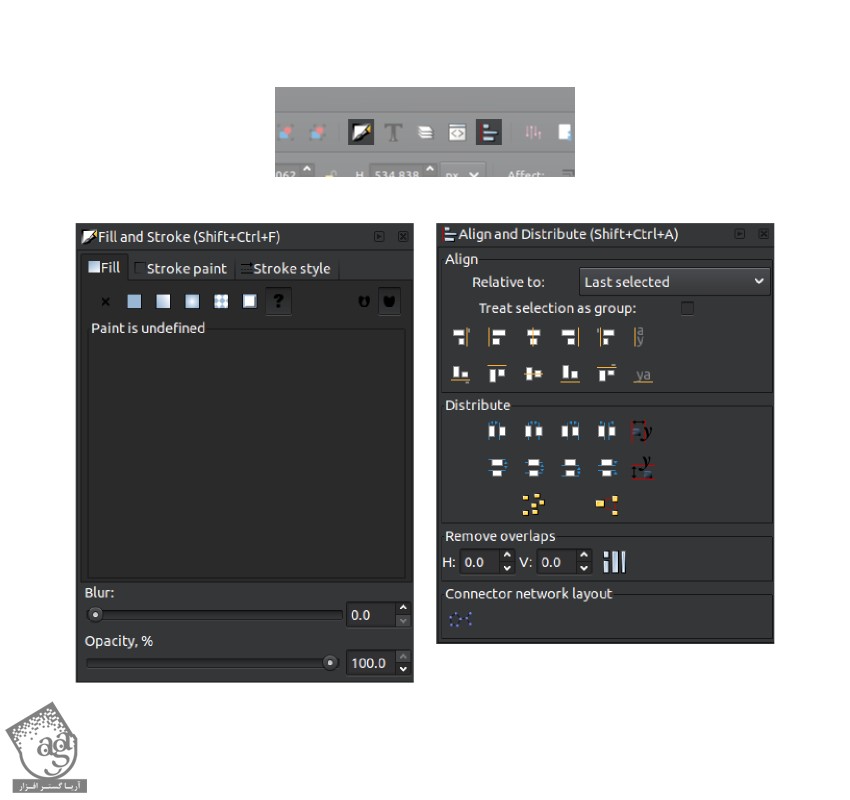 آموزش Inkscape : طراحی قلب ایزومتریک