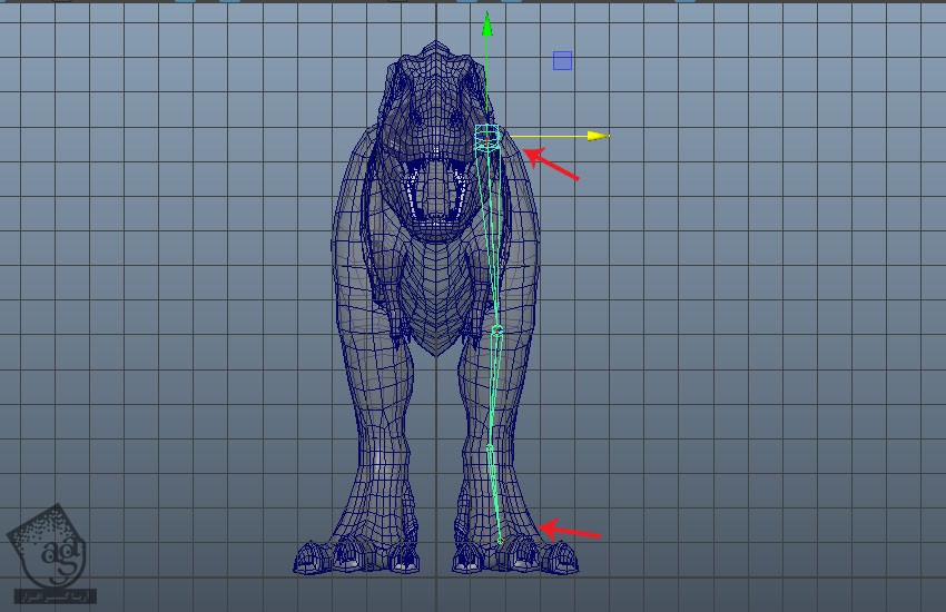 آموزش Maya : مدل سازی دایناسور دنیای ژوراسیک – قسمت پانزدهم