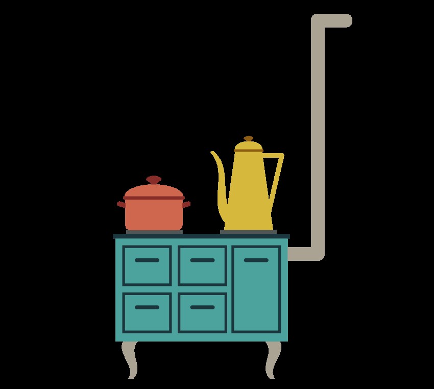 آموزش Illustrator : طراحی لوازم آشپزخانه