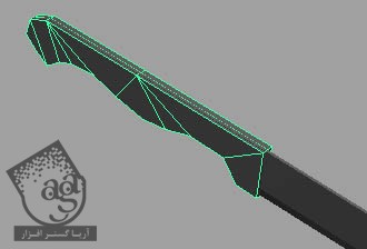 آموزش Maya : مدل سازی چاقو