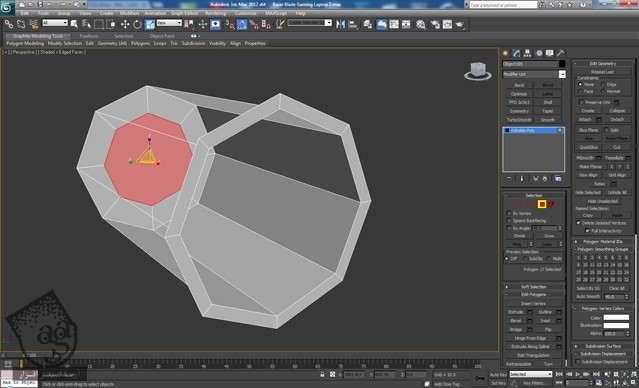 آموزش 3Ds Max : مدل سازی لپ تاپ – قسمت چهارم