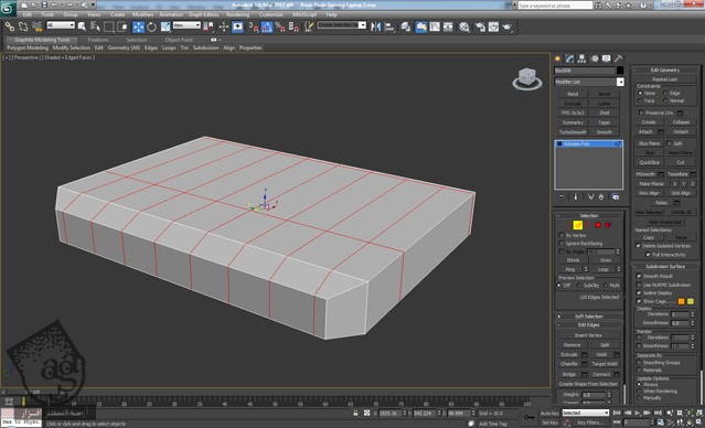 آموزش 3Ds Max : مدل سازی لپ تاپ – قسمت سوم