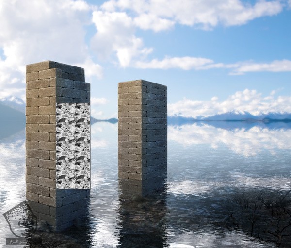 آموزش Photoshop : طراحی تمام شکل های آب مایع – قسمت اول