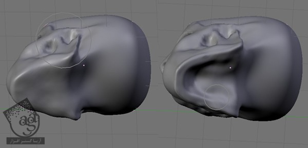 آموزش Blender : طراحی Low Poly جمجمه