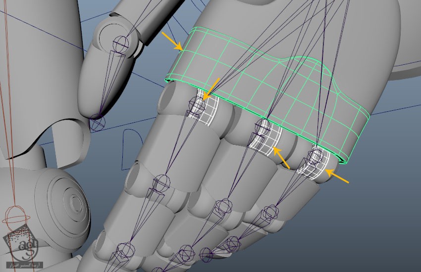 آموزش Maya : مدل سازی آدم آهنی – قسمت بیستم