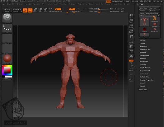 آموزش 3Ds Max : مدل سازی هیولا – قسمت دوم