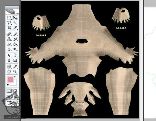 آموزش 3Ds Max : مدل سازی هیولا – قسمت سوم