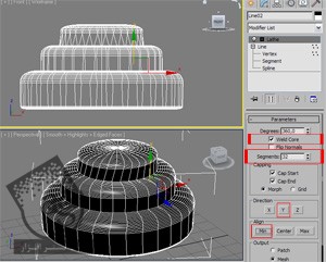 آموزش 3Ds Max : مدل سازی چراغ نئون