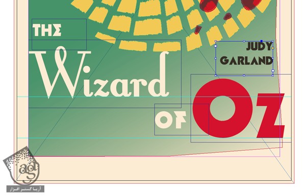 آموزش InDesign : طراحی پوستر فیلم جادوگر شهر آز – قسمت دوم