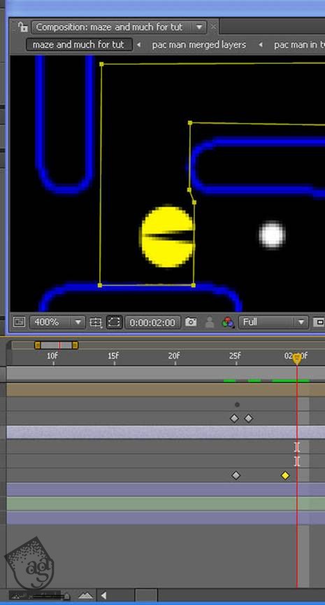 آموزش After Eefects : متحرک سازی Pac Man - قسمت اول