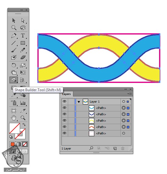 آموزش Illustrator : استفاده از ابزار Pattern برای درست کردن قلموی Pattern