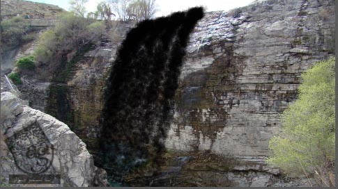 آموزش After Effects : طراحی آبشار خروشان
