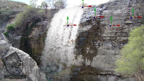 آموزش After Effects : طراحی آبشار خروشان