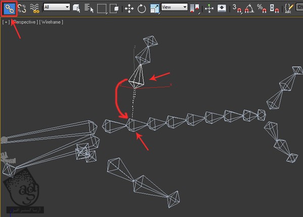 آموزش 3Ds Max : مدل سازی، تکسچرینگ و ریگینگ کوسه – قسمت ششم