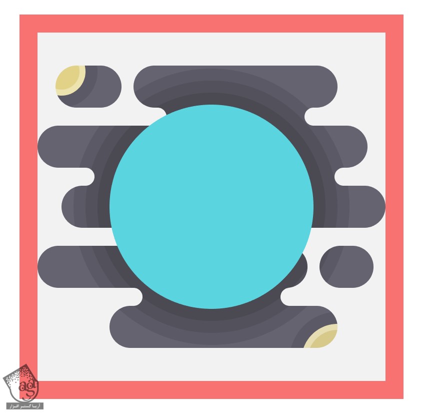 آموزش Illustrator : طراحی آیکن منظومه شمسی – قسمت سوم