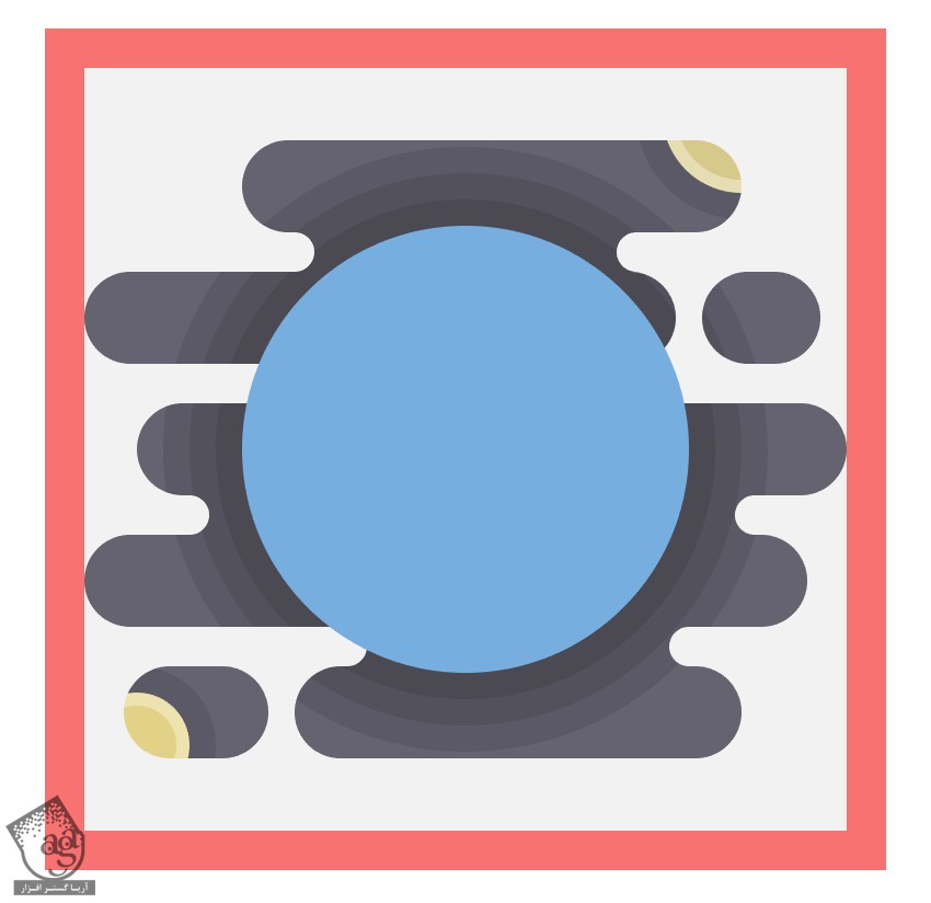 آموزش Illustrator : طراحی آیکن منظومه شمسی – قسمت سوم