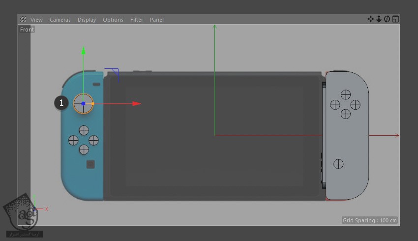 آموزش Cinema4D : مدل سازی نینتندو سوئیچ – قسمت سوم