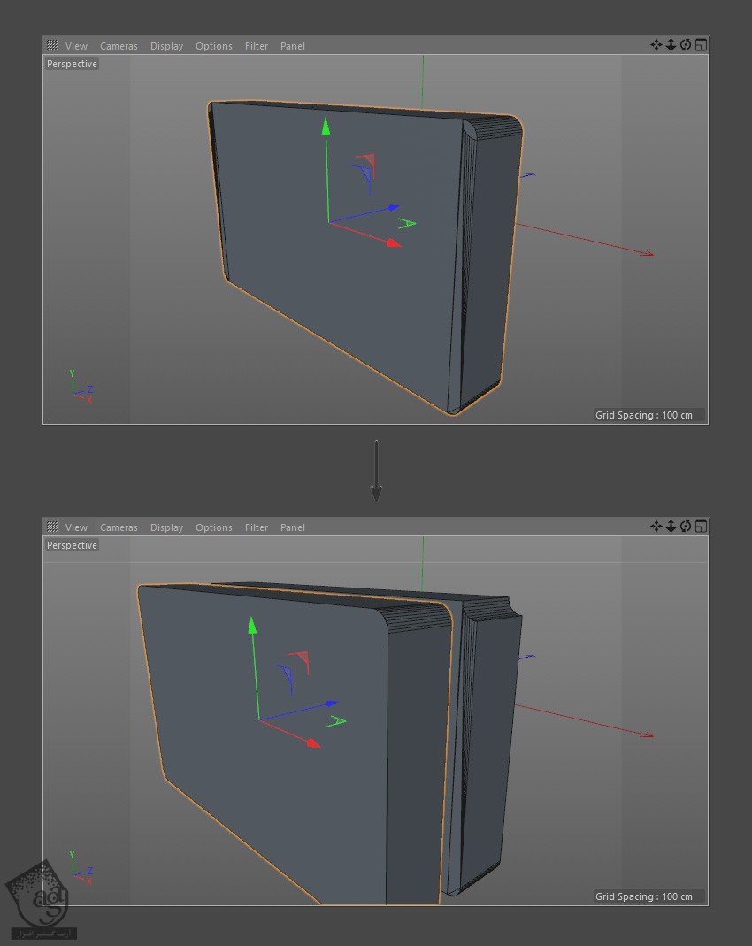 آموزش Cinema4D : مدل سازی نینتندو سوئیچ – قسمت دوم