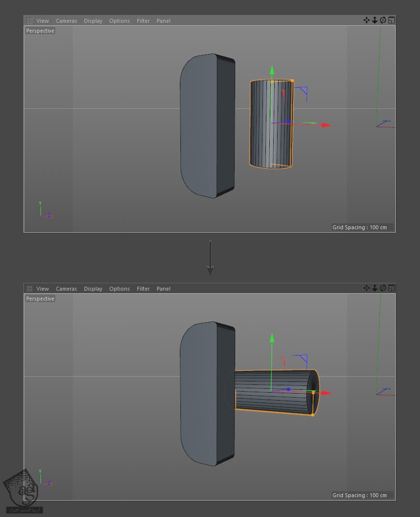 آموزش Cinema4D : مدل سازی نینتندو سوئیچ – قسمت دوم