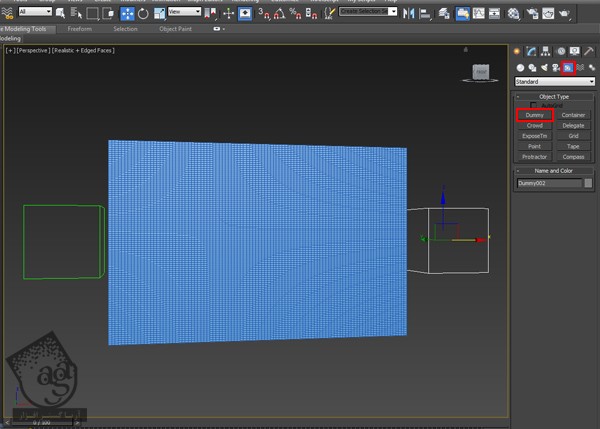 آموزش 3Ds Max : پاره کردن پارچه