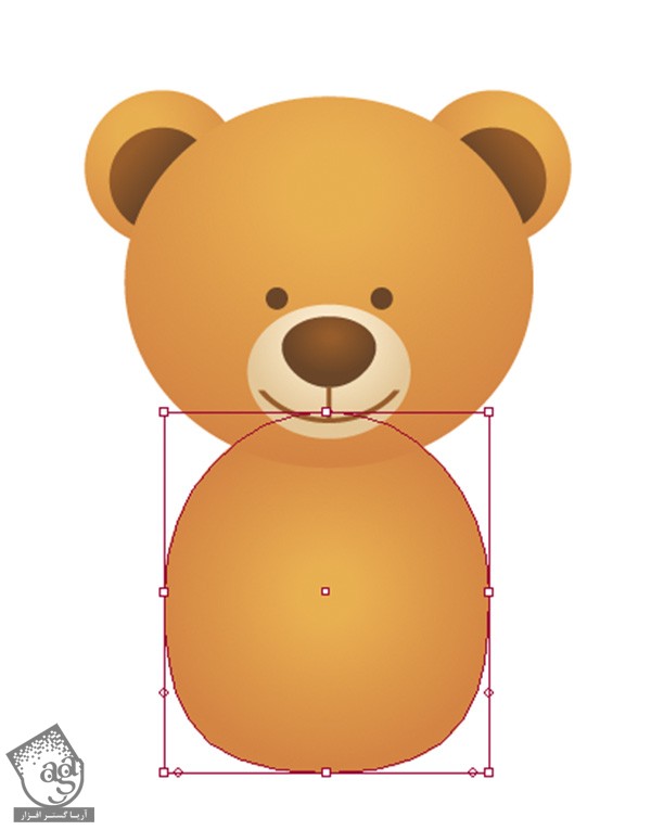 آموزش Illustrator : طراحی خرس مدرسه ای – قسمت اول