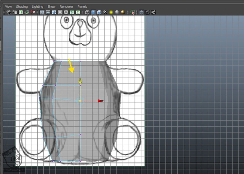 آموزش Maya : طراحی خرس عروسکی - قسمت اول