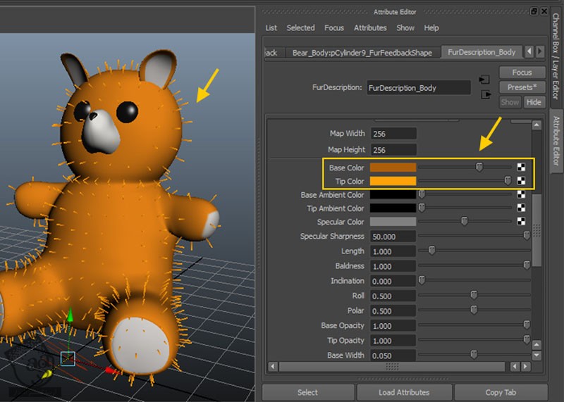آموزش Maya : طراحی خرس عروسکی – قسمت سوم – بخش دوم