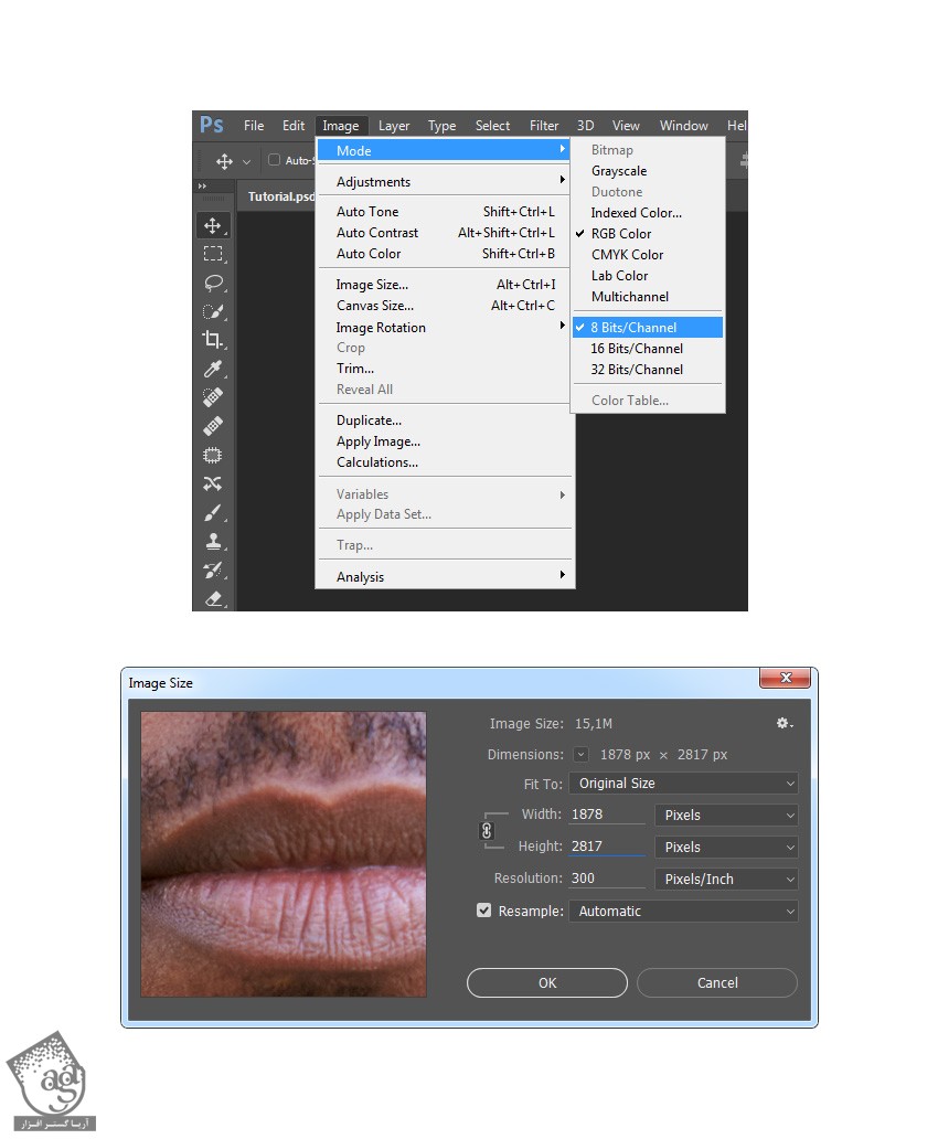 آموزش Photoshop : طراحی افکت تصویری Typography – قسمت اول
