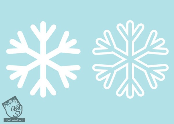 آموزش Illustrator : طراحی الگوی زمستانی یکپارچه