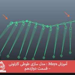 آموزش Maya : مدل سازی طوطی کارتونی – قسمت دوازدهم