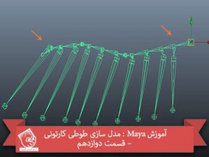 آموزش Maya : مدل سازی طوطی کارتونی – قسمت دوازدهم
