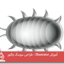 آموزش Illustrator : طراحی سوسک وکتور