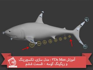آموزش 3Ds Max : مدل سازی، تکسچرینگ و ریگینگ کوسه – قسمت ششم