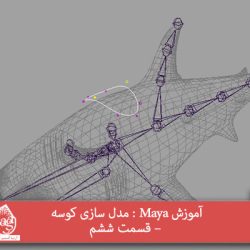 آموزش Maya : مدل سازی کوسه – قسمت ششم