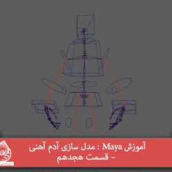 آموزش Maya : مدل سازی آدم آهنی – قسمت هجدهم