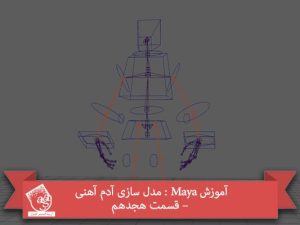 آموزش Maya : مدل سازی آدم آهنی – قسمت هجدهم