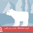 آموزش Illustrator : طراحی خرس قطبی