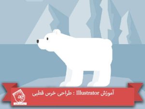 آموزش Illustrator : طراحی خرس قطبی